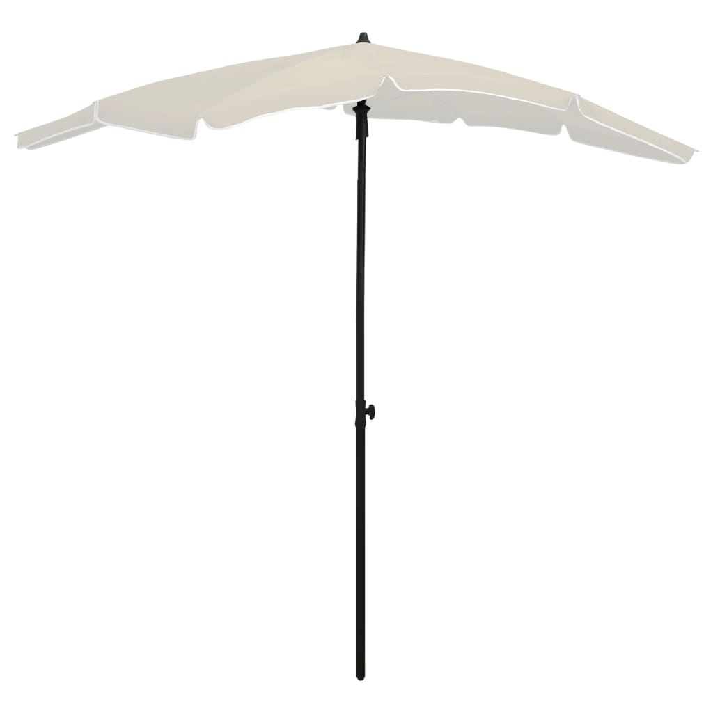Sonnenschirm Mit Mast 200X130 Cm